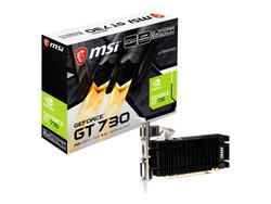 MSI GeForce GT 730 2GB LowProfile Silent