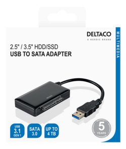 Deltaco Adapter USB 3.0 to SATA