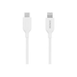 Deltaco USB-C to Lightning Cable, 1m, White