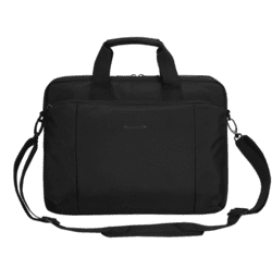dbramante1928 Santa Monica 14" Briefcase  Recycled, Black