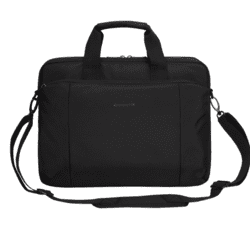 dbramante1928 Santa Monica 16" Briefcase  Recycled, Black