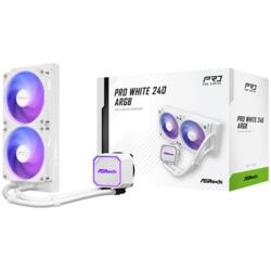Asrock Pro 240 ARGB White Liquid Cooler