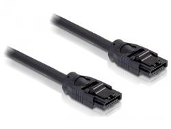 SATA data kabel sort