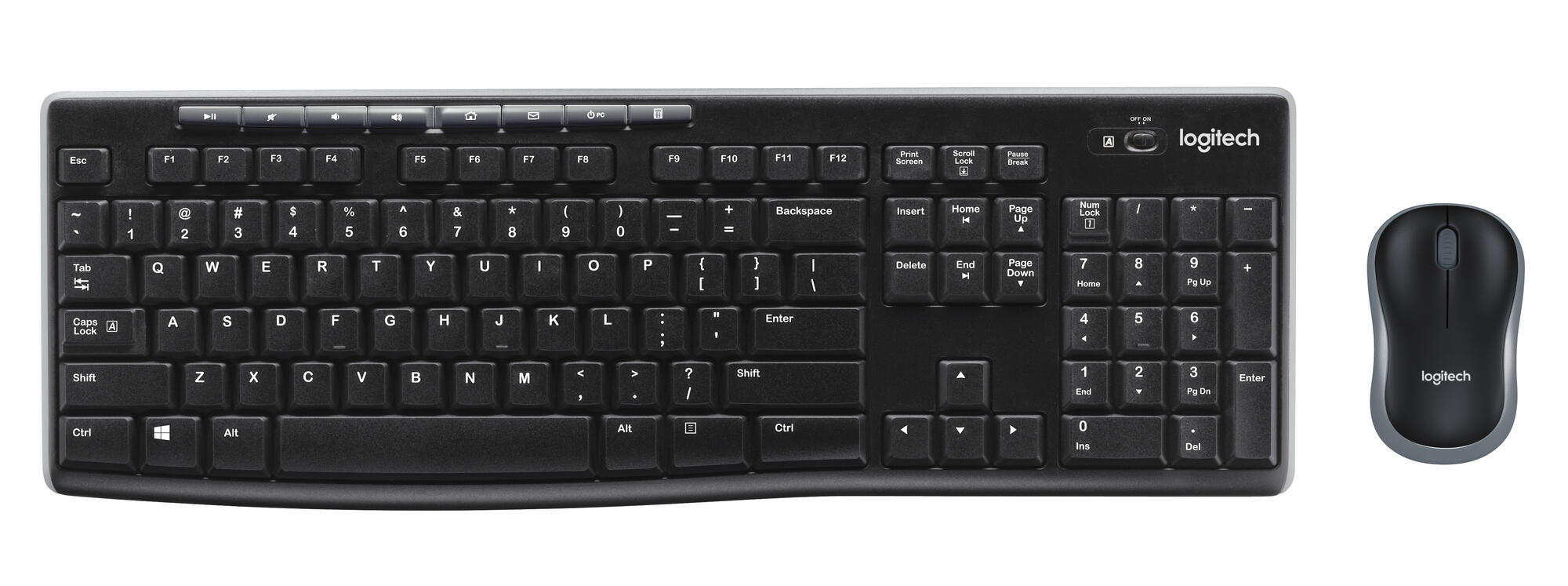 Logitech MK270 Wireless Combo - Tastatur og
