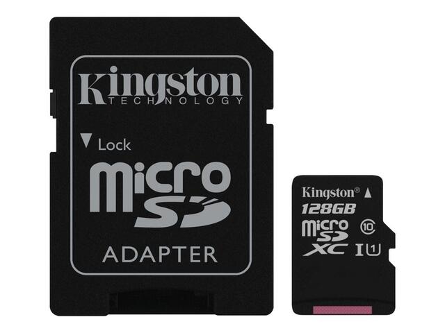 Kingston 64GB micSDHC Canvas Select Plus