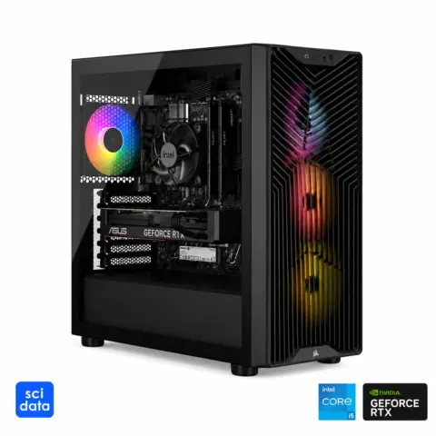 SCI Gamer PC I5 14400F/16/1000/RTX5060TI