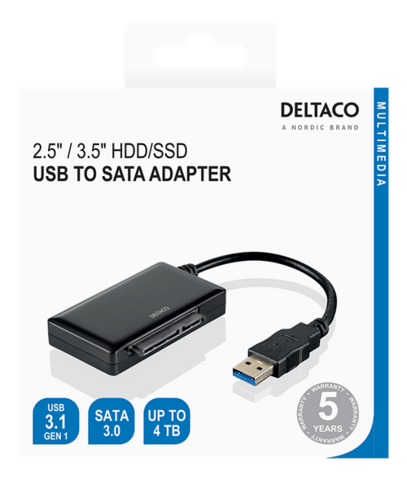 Deltaco Adapter USB 3.0 to SATA