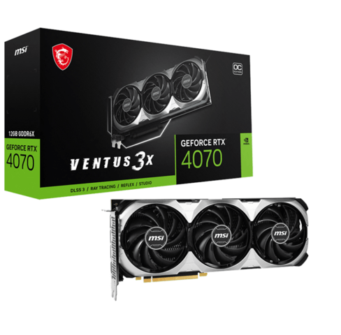 MSI GEFORCE RTX 4070 VENTUS 3X 12G