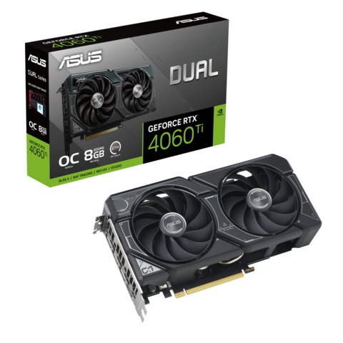 ASUS GeForce RTX 4060 Ti DUAL OC 8GB