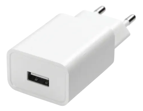 USB wall charger, 2.4 A,