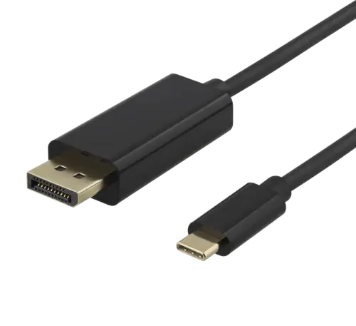 USB-C til DisplayPort-kabel, 1m, 4K 60Hz