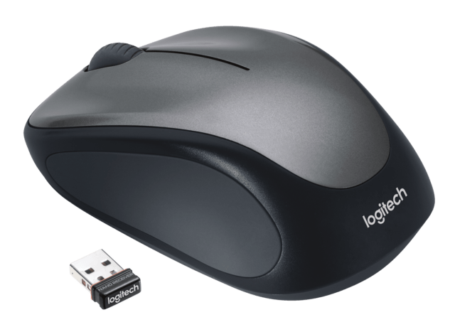 Logitech Wireless Mouse M235 grey