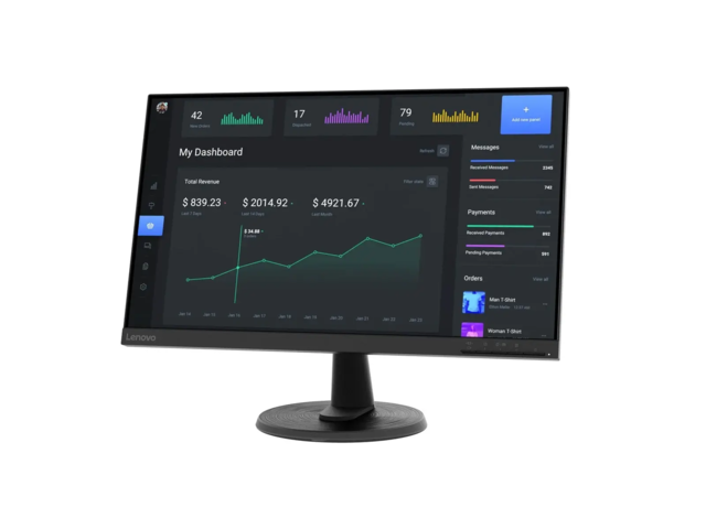 Lenovo D24-40 24" VA Monitor