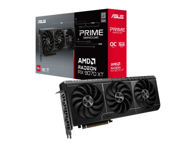 ASUS RADEON RX 9070 XT 16GB PRIME OC