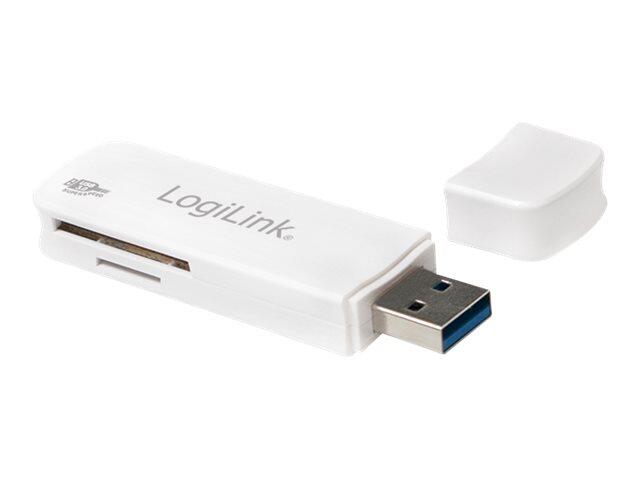 LogiLink kortlæser USB 3.2 Gen 1 (3.1 Gen 1) Hvid