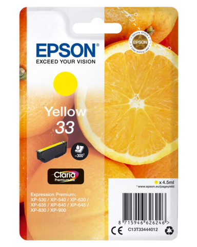 Epson 33XL Yellow