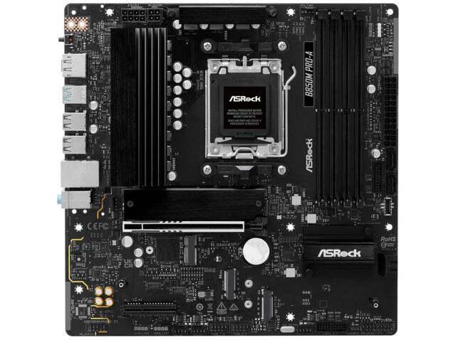 Asrock B850M Pro-A AMD B850 Sokkel AM5 micro ATX
