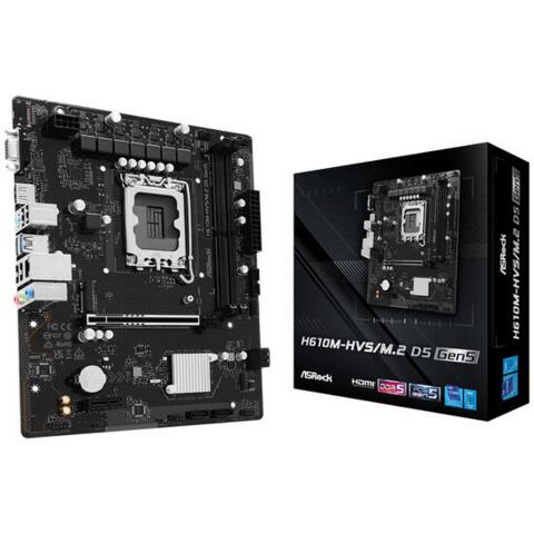 ASROCK H610M-HVS/M.2 D5 GEN5 S1700 mATX Intel H610 2xDDR5