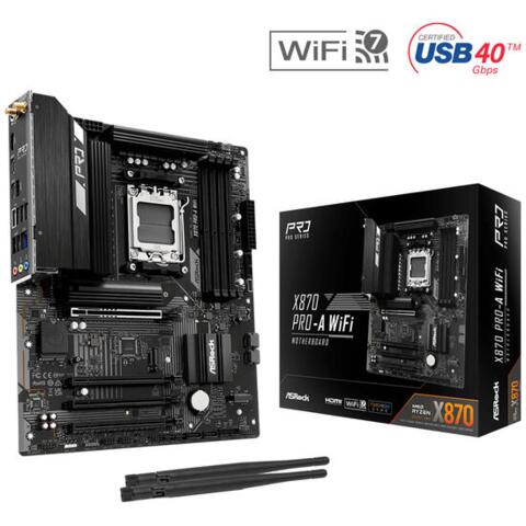 ASRock X870  Pro-A WiFi AM5 ATX  HDMI/USB-C DDR5