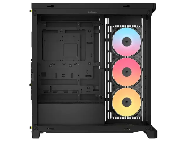 Corsair 4500X RS-R ARGB Tempered Glass Mid-Tower, Black Midi Tower Sort