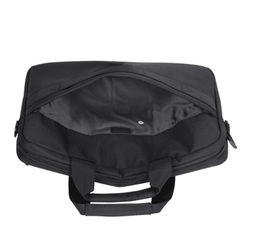 dbramante1928 Santa Monica 14" Briefcase  Recycled, Black