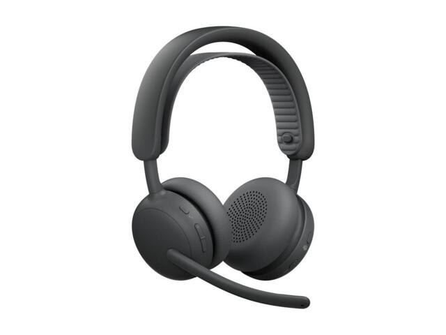 Logitech Zone Wireless 2 ES for Business Headset Trådløs Business/Everyday USB Type-C Bluetooth Grafit