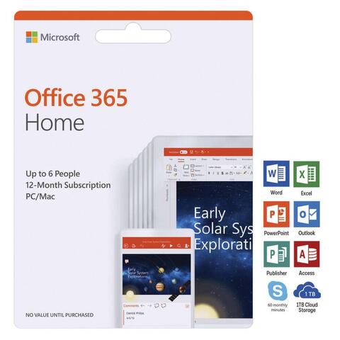 Microsoft Office 365 Home Premium 6 enheder