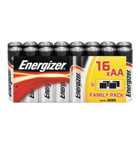 Energizer AA batteri 16-pak