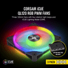 Corsair iCUE QL120 RGB - Sort- 3-pack