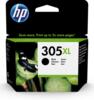 HP Original 305XL-blækpatron med stor kapacitet, sort