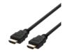 Deltaco Ultra High Speed ​​HDMI-kabel, 2m, eARC, QMS, 8K ved 60Hz, 4K ved 120Hz, sort