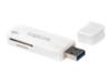 LogiLink CR0034A kortlæser USB 3.2 Gen 1 (3.1 Gen 1) Hvid