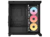 Corsair 4500X RS-R ARGB Tempered Glass Mid-Tower, Black Midi Tower Sort