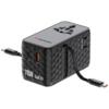 Verbatim Charge 'n' Travel 70W Universel Sort Vekselstrøm Hurtig opladning Indendørs
