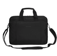dbramante1928 Santa Monica 14" Briefcase  Recycled, Black