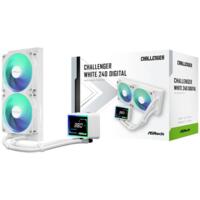 Asrock Challenger 240 Digital ARGB White Liquid Co